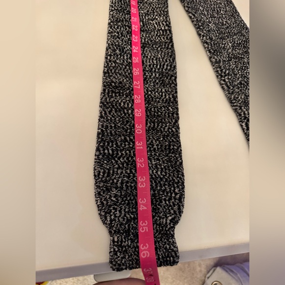 Sonoma black and white fuzzy pants - Picture 5 of 6